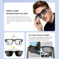 Lenovo AI Smart Glasses 8K HD Photochromic Multifunction Bluetooth Calling Voice Assistant Music Player Translate Camera HOT