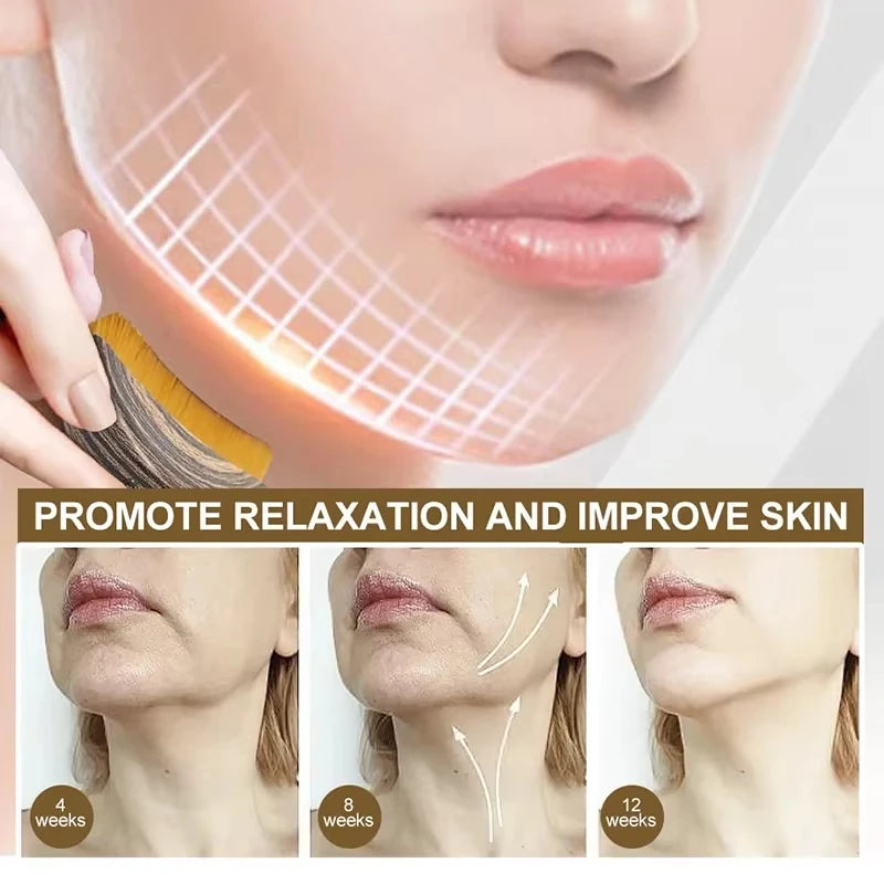 Massager Lymphatic Contour Face Brush Chin Jawline Sculpting Drainage Massager Face Ergonomically Designed Fit Skin Precisely